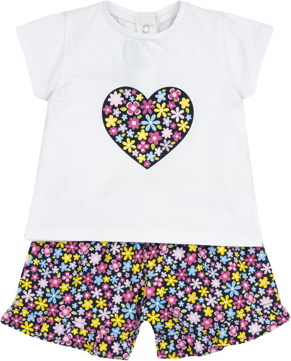 Thumbnail 5 de Chicco Completo Neonata con T-shirt e Pantaloncini – morbidezza, praticità e stile in un unico set