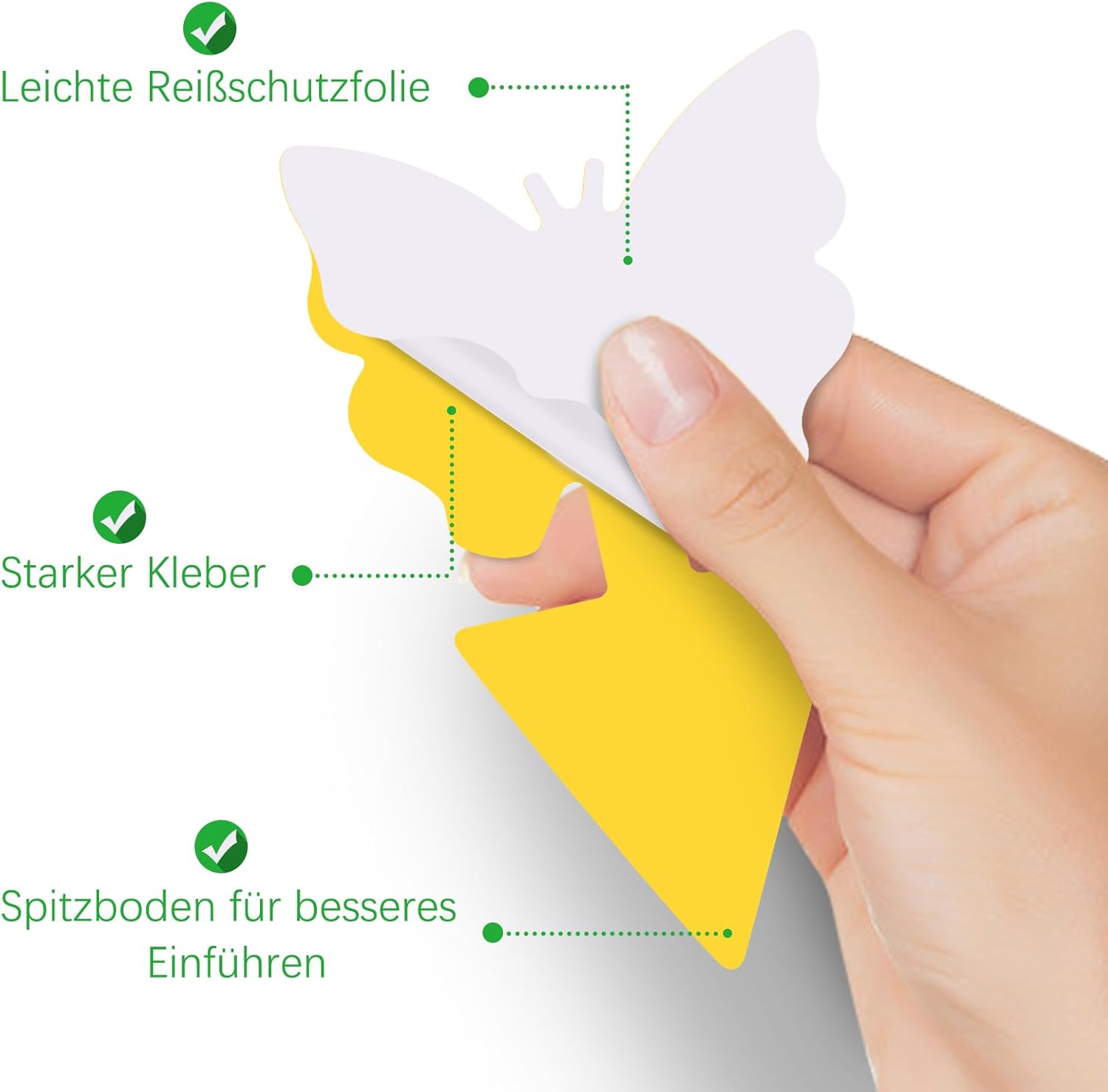 Thumbnail 3 de Beshine Gelbsticker 30 Gelbtafeln gegen Trauermücken