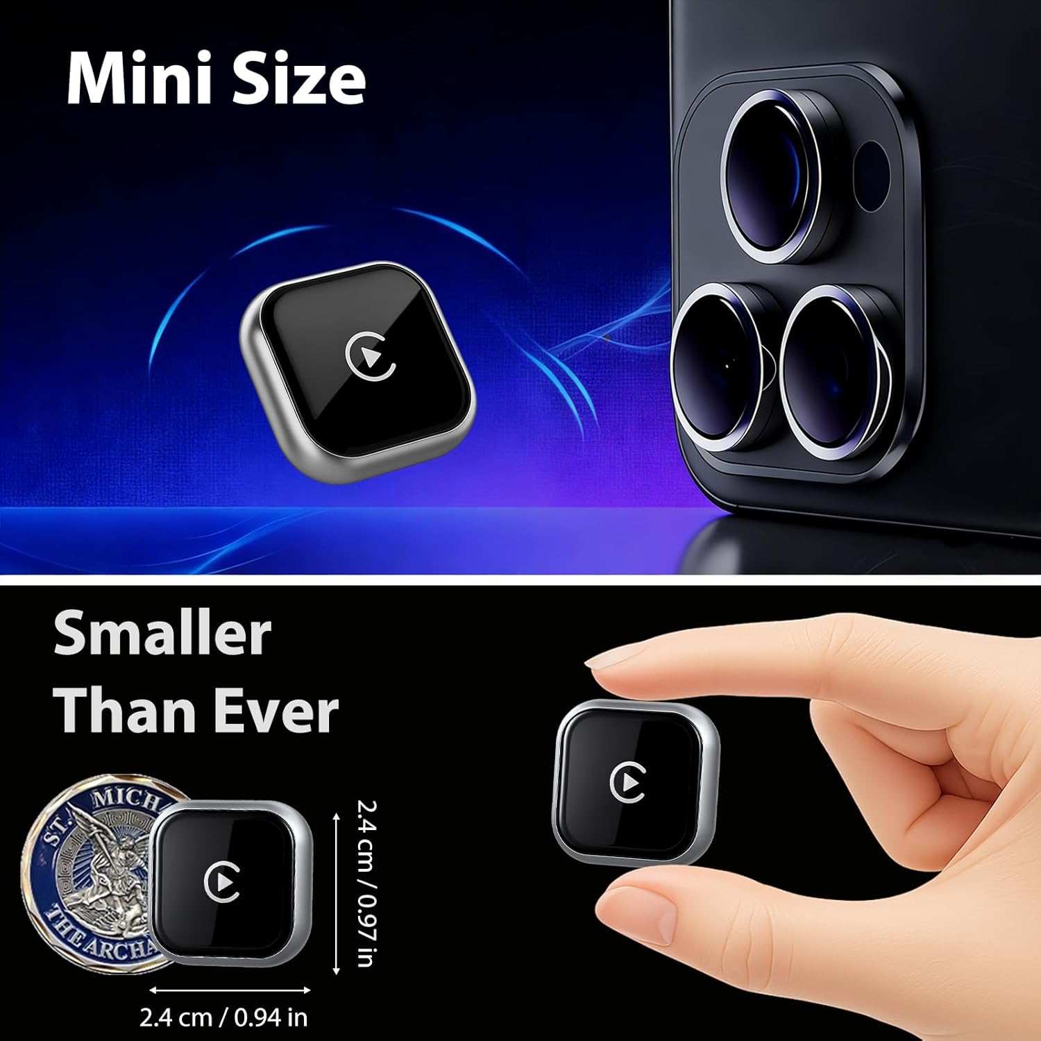 Thumbnail 5 de Sunweyer CarPlay wireless a forma di T: adattatore cablato-to-wireless plug & play per auto con cablaggio di fabbrica