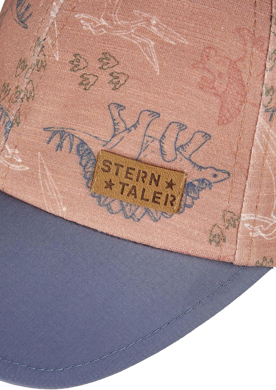 Detalle 2 de Sterntaler Casquette de Baseball Garçon - Jersey Flammé avec Dinosaures et Boucle Métal