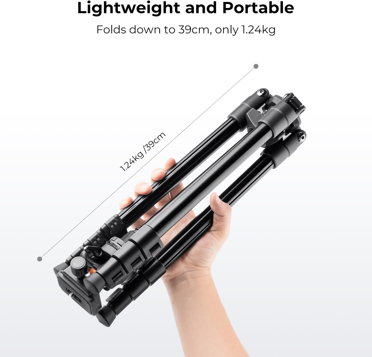 Detalle de K&F CONCEPT 64 inch Camera Tripod ⚙