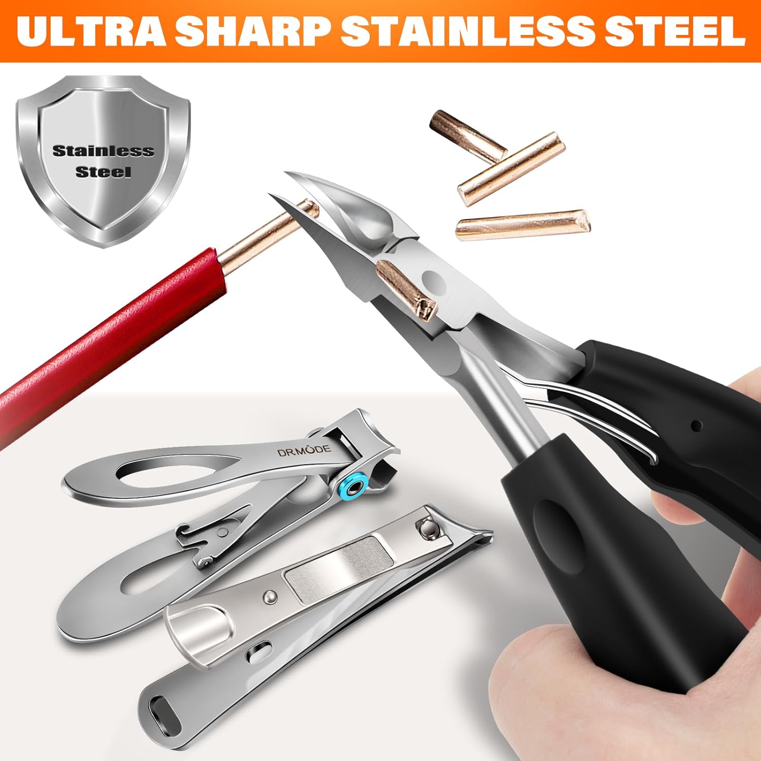 Thumbnail 4 de DRMODE Toenail Clippers for Seniors, Heavy Duty ✂