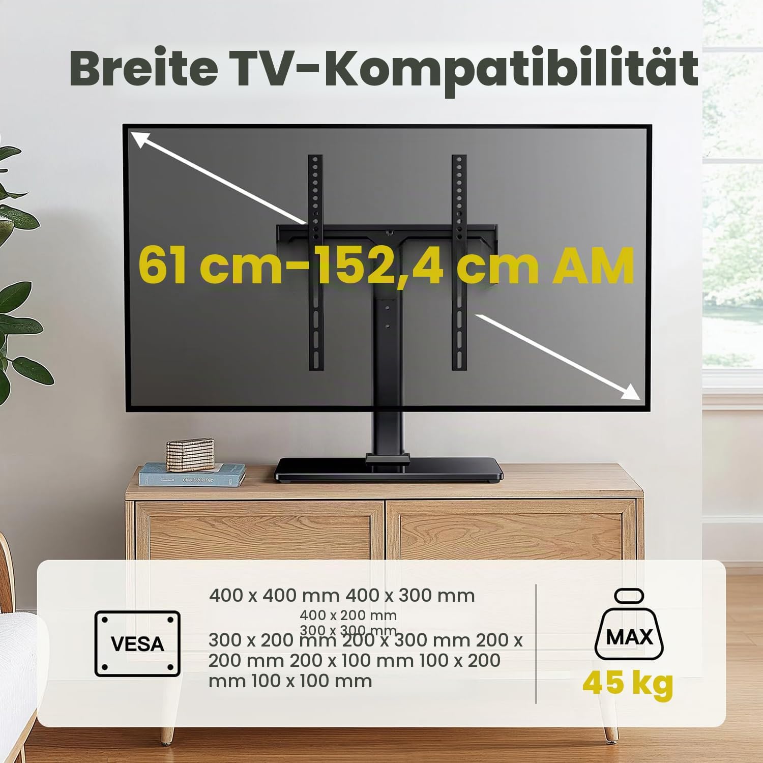 Thumbnail 1 de AM Alphamount TV-Halterung 24–60 Zoll