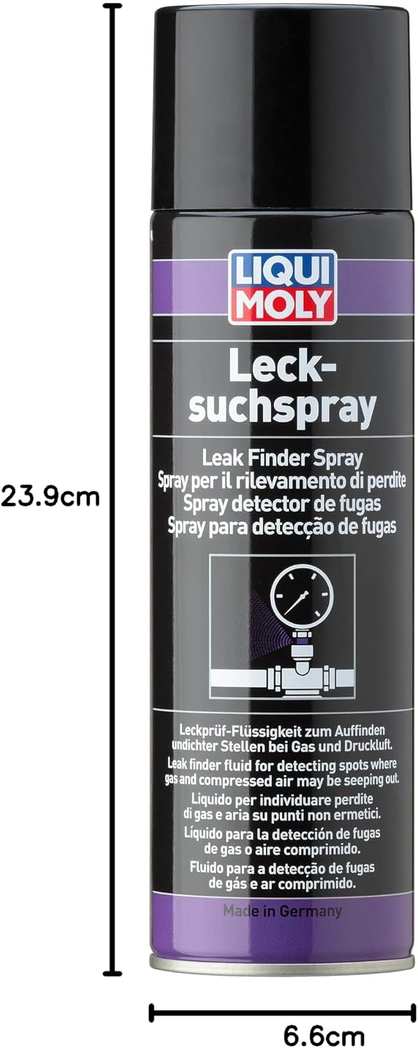 Detalle 2 de LIQUI MOLY Lecksuchspray Servicespray 400 ml – Lecksuche einfach gemacht (Art.-Nr.: 3350)