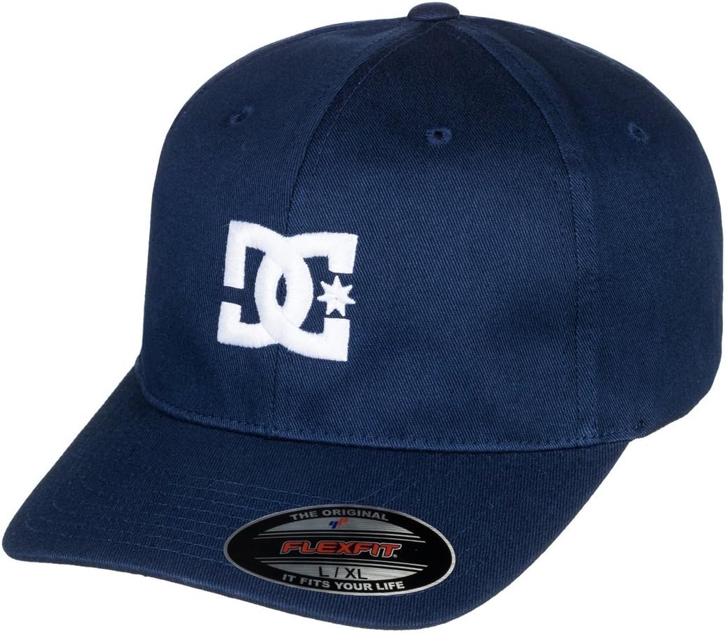 Detalle de DC Shoes Cap Star Casquette visière Homme — 5-panel coton et visière imitation suede
