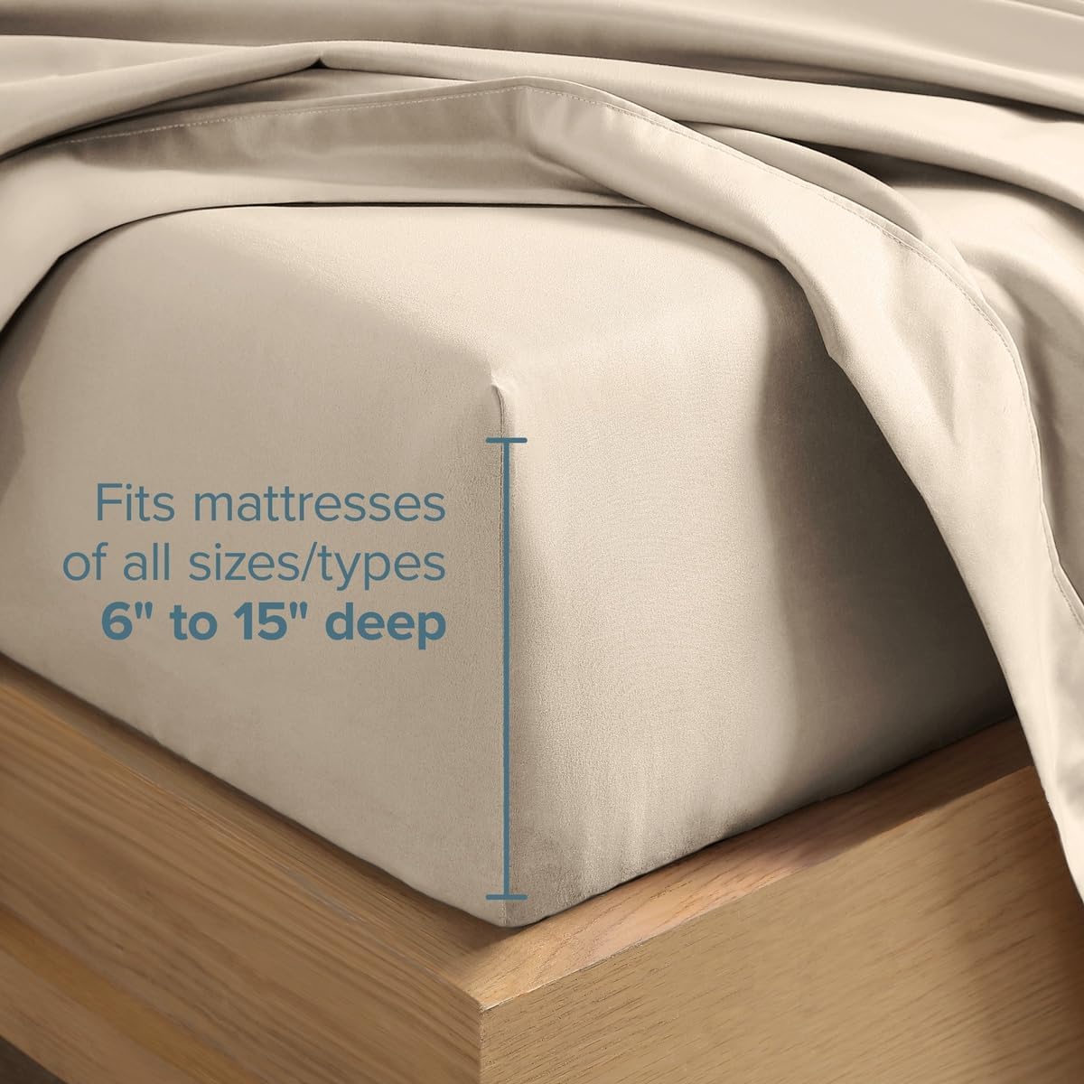Thumbnail 4 de Bare Home Microfiber Sheet Set, Twin XL