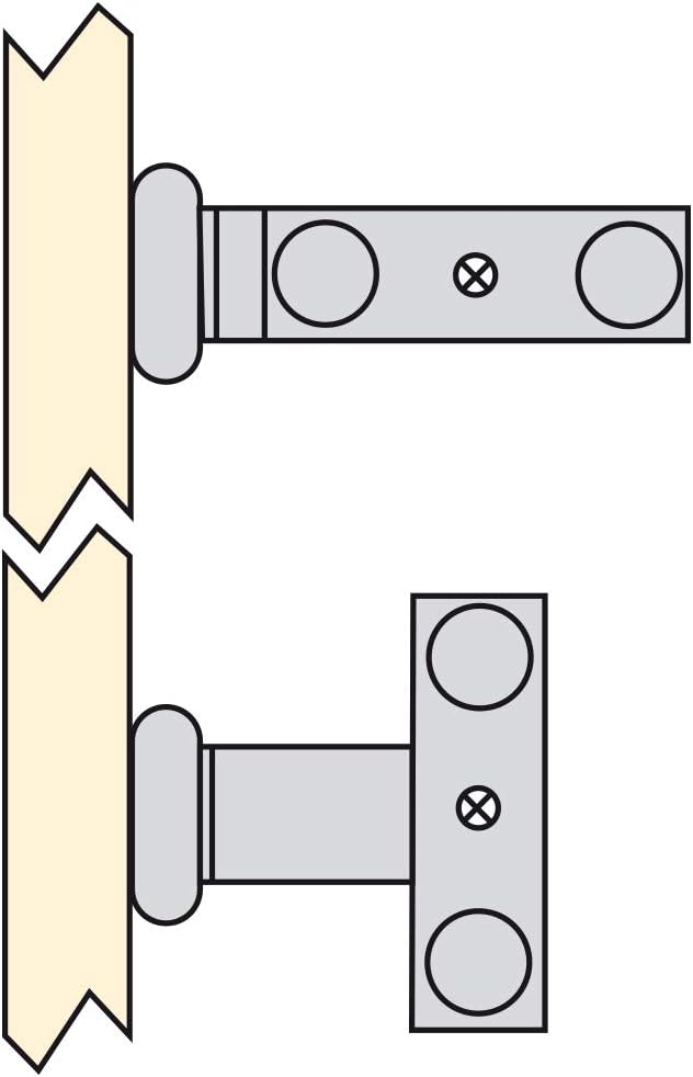 Thumbnail 2 de Emuca 7086862 Supporto Portasciugamani Estraibile a 2 Bracci, Grigio Alluminio 310 mm