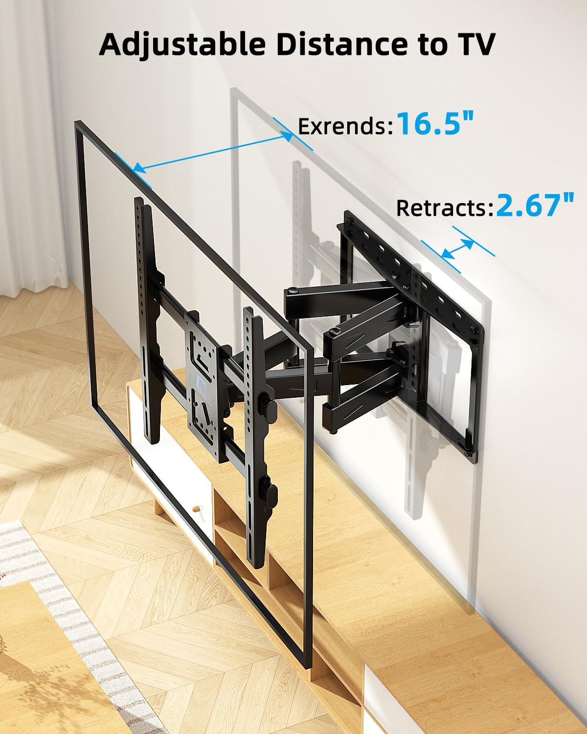 Thumbnail 5 de HOME VISION TV Wall Mount 132 lbs