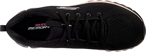 Thumbnail 5 de Skechers Graceful Get Connected Regular Zapatillas mujer 36 EU Black Mesh Rose Gold Trim