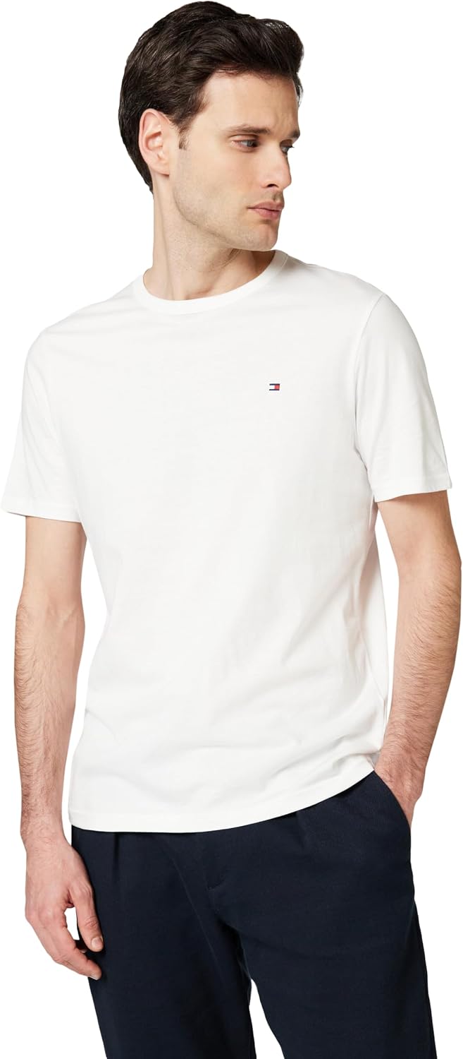 Detalle de Tommy Hilfiger Herren 3p Ss Tee UM0UM03870 – T-Shirt im 3er-Pack