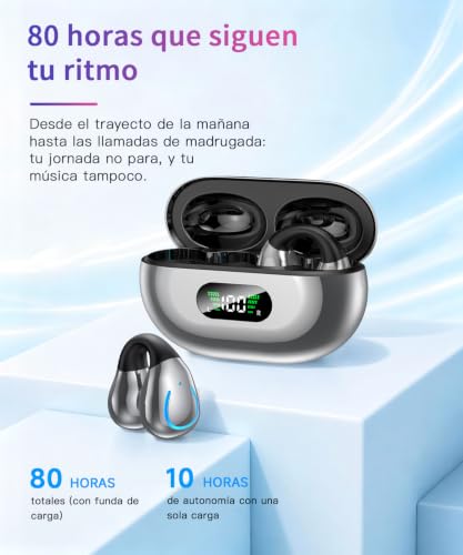 Thumbnail 6 de Paekole Auriculares Inalámbricos Bluetooth 6.1 Open Ear Clip: comodidad ligera y sonido directional para todo el día
