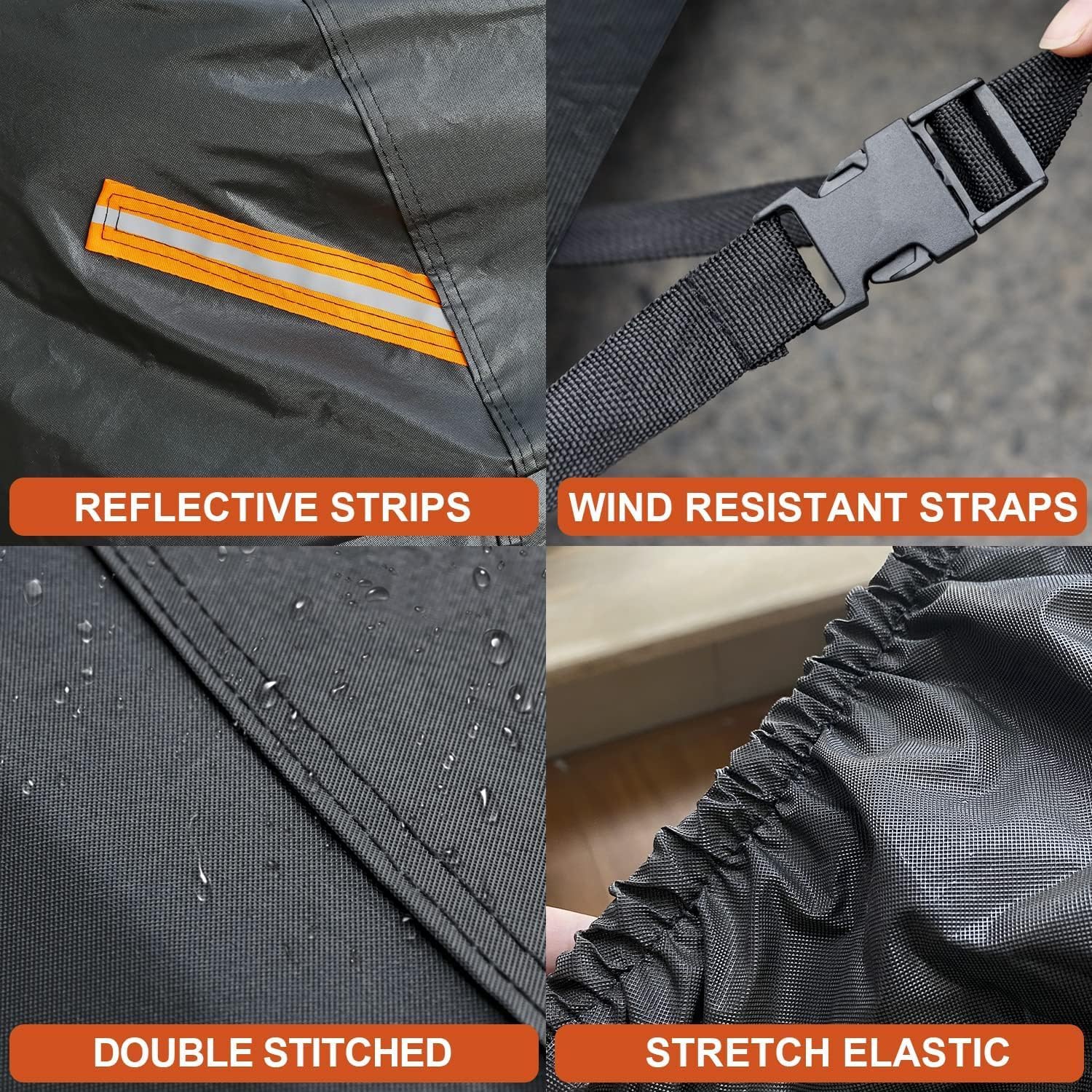 Thumbnail 3 de kayme Full Size Truck Cover Waterproof All Weather (XXXL, fits up to 261 inch) for Large Pickup Trucks