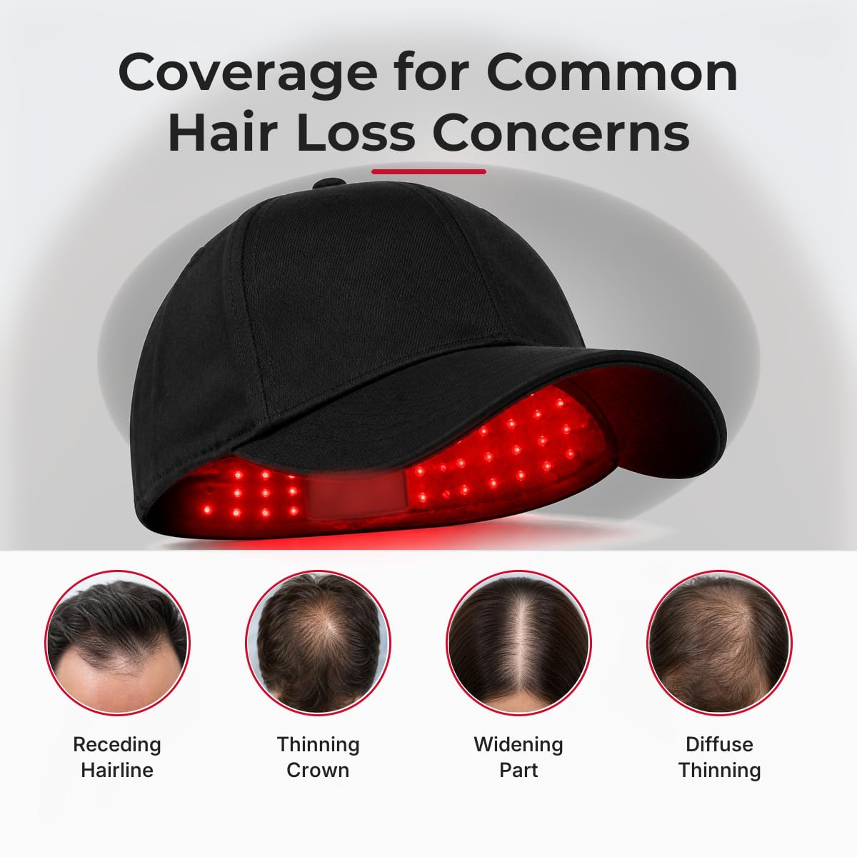 Thumbnail 1 de Red Light Therapy Hair Cap
