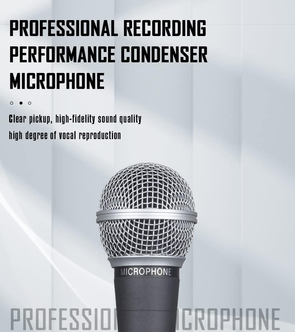 Detalle 1 de WEYMIC WM58 Dynamic Vocal Microphone with Metal Body and XLR Connection