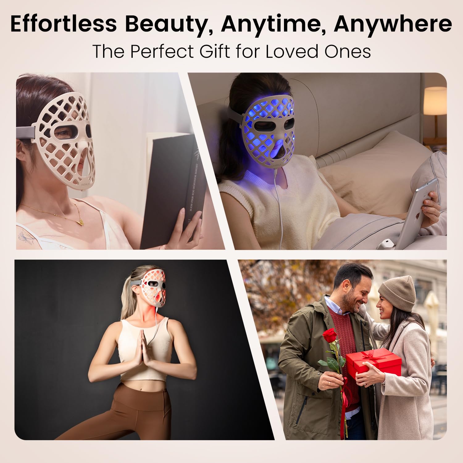 Thumbnail 3 de Avorla LED Face Mask Light Therapy