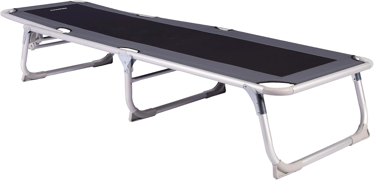 Thumbnail 3 de Lichfield Deluxe Foldable Sun Lounger – 5-Position Recliner with Aluminium Frame, 600D Fabric