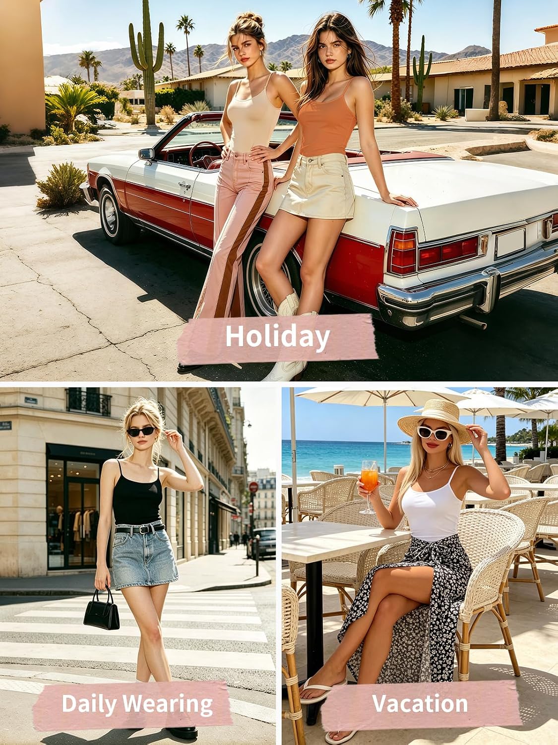 Thumbnail 4 de V FOR CITY Cotton Camisole