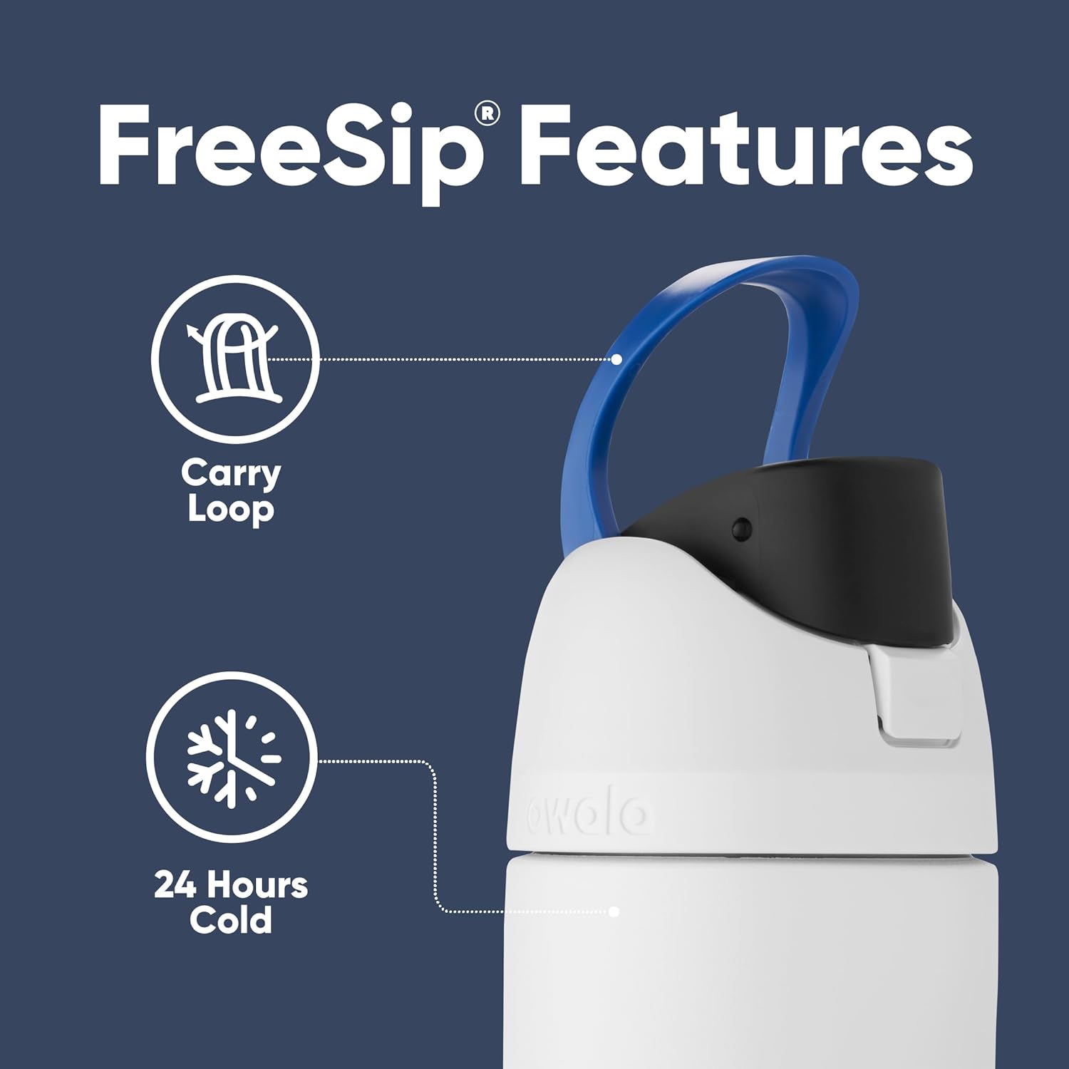 Thumbnail 2 de Owala Star Wars FreeSip: 24 oz Stormtrooper Insulated Bottle