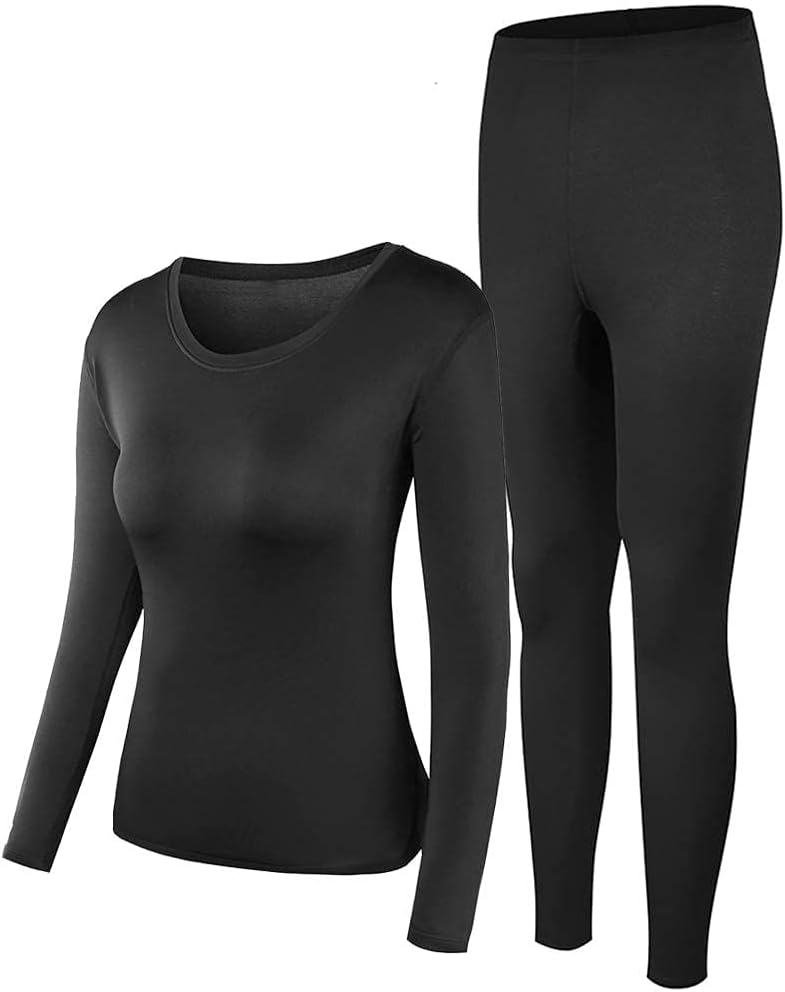 Detalle de PISIQI Thermal Underwear Women Ultra-Soft Long Johns Set