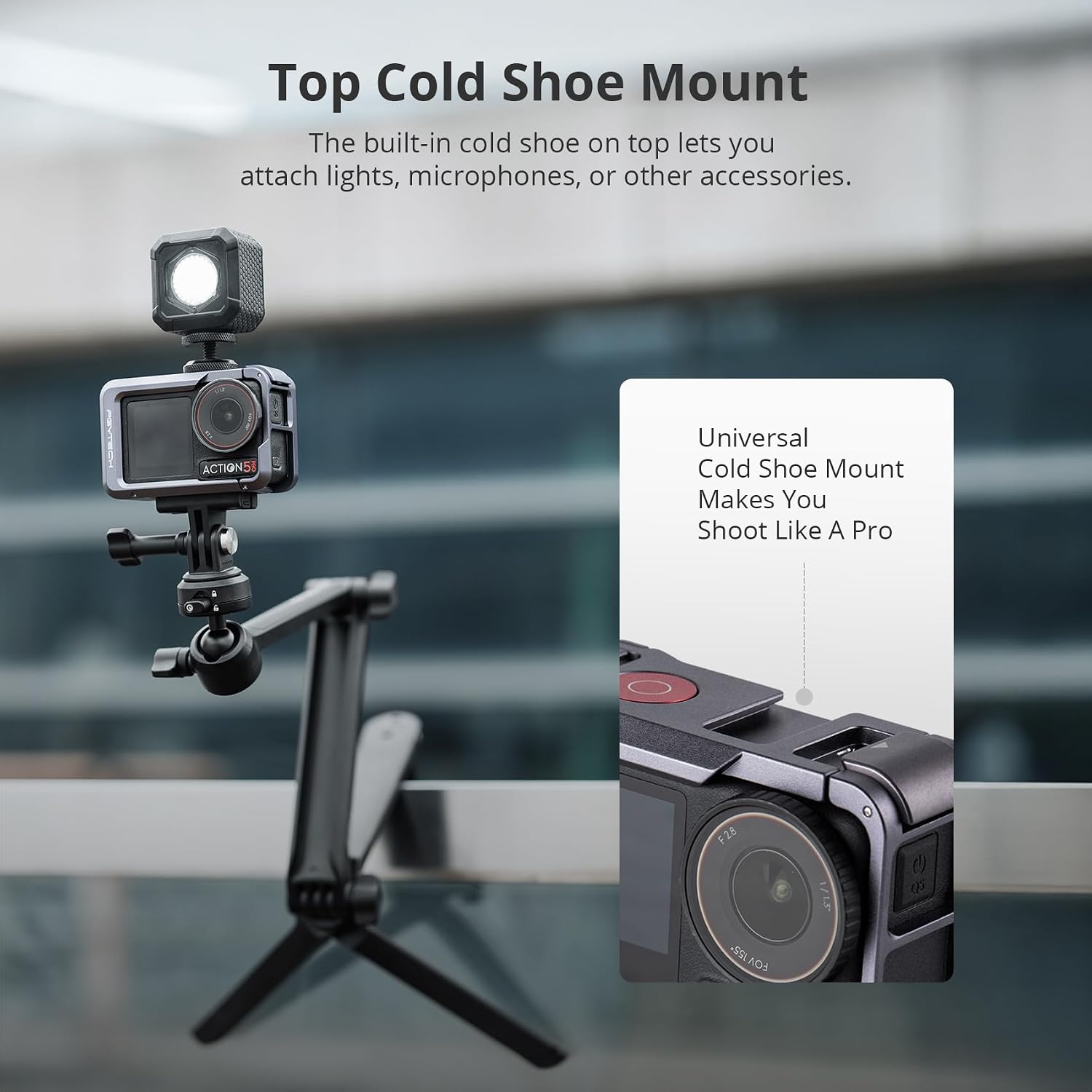 Thumbnail 4 de PGYTECH Camera Cage for DJI Osmo Action 5 Pro
