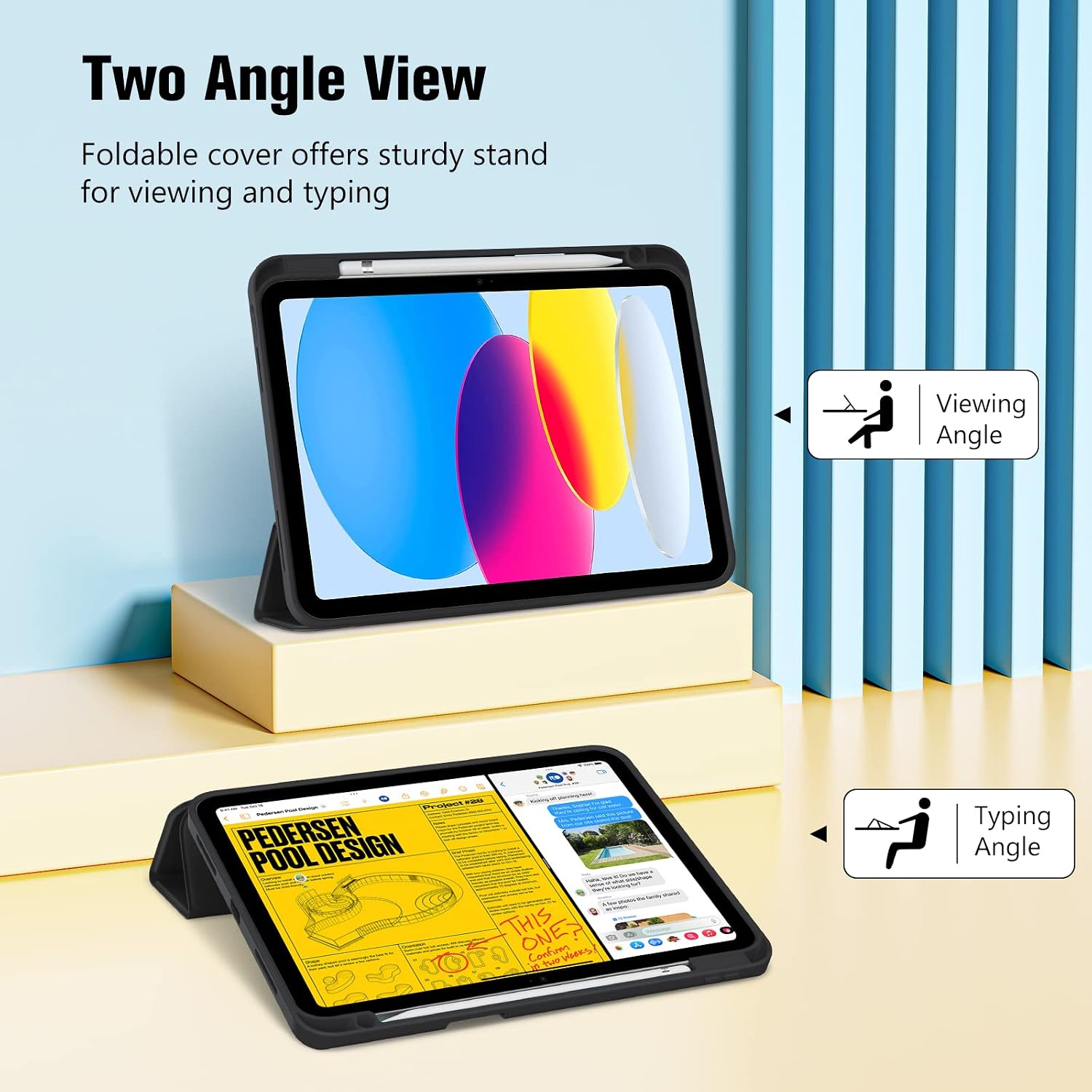 Detalle 2 de ProCase Hülle iPad 11 Zoll Schutzhülle