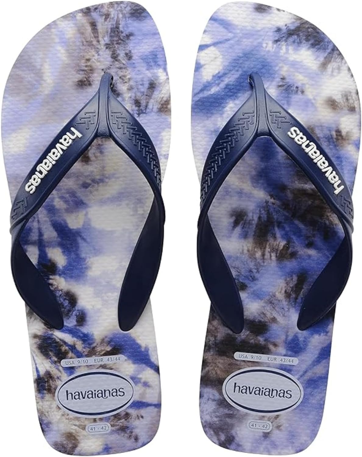 Detalle de Havaianas Men’s Aloha Sandal – slim flip-flops with textured grip sole