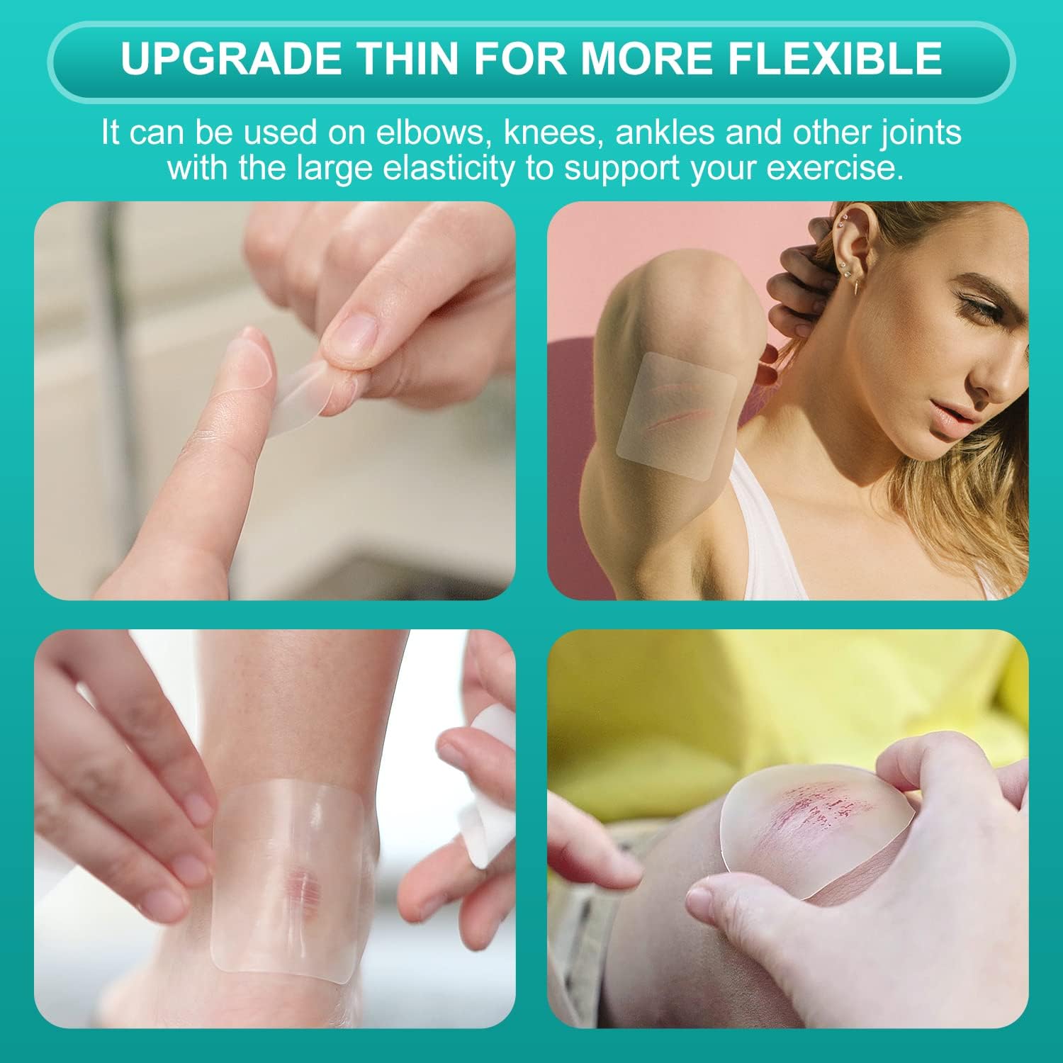 Thumbnail 3 de Dimora Hydrocolloid Dressing – Waterproof, Self-Adhesive Wound Patches (7.5cm x 7.5cm) – 10 Pack