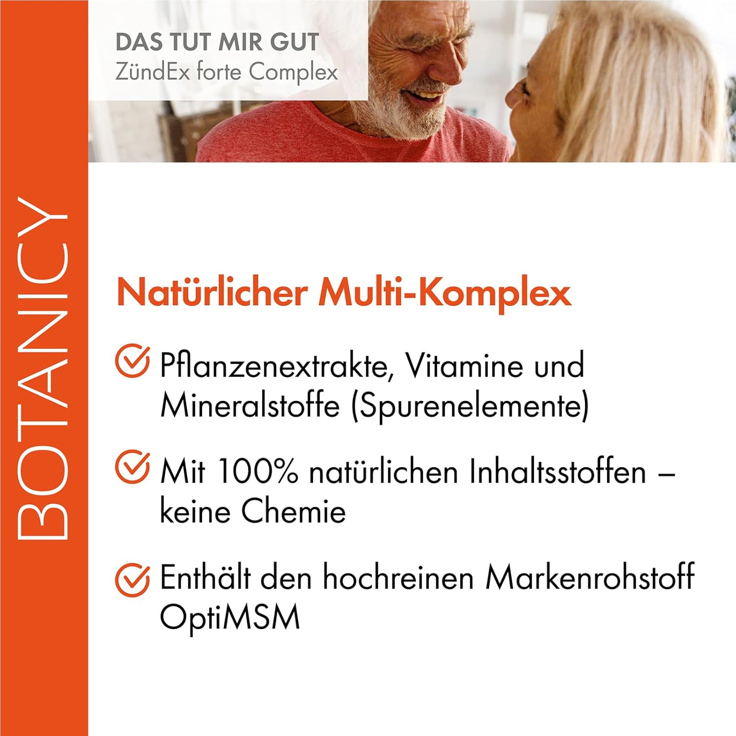 Thumbnail 1 de BOTANICY Zündex Forte Complex 3er Pack – OptiMSM hochdosiert (180 MSM-Kapseln) mit Weihrauch, Curcuma, Myrrhe, Ingwer & Cranberry