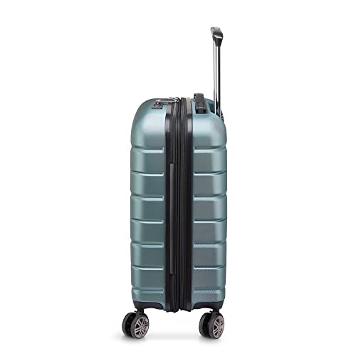 Detalle de DELSEY Paris AIR Armour — Valise cabine rigide extensible 55x35x26 cm, 42 L, vert