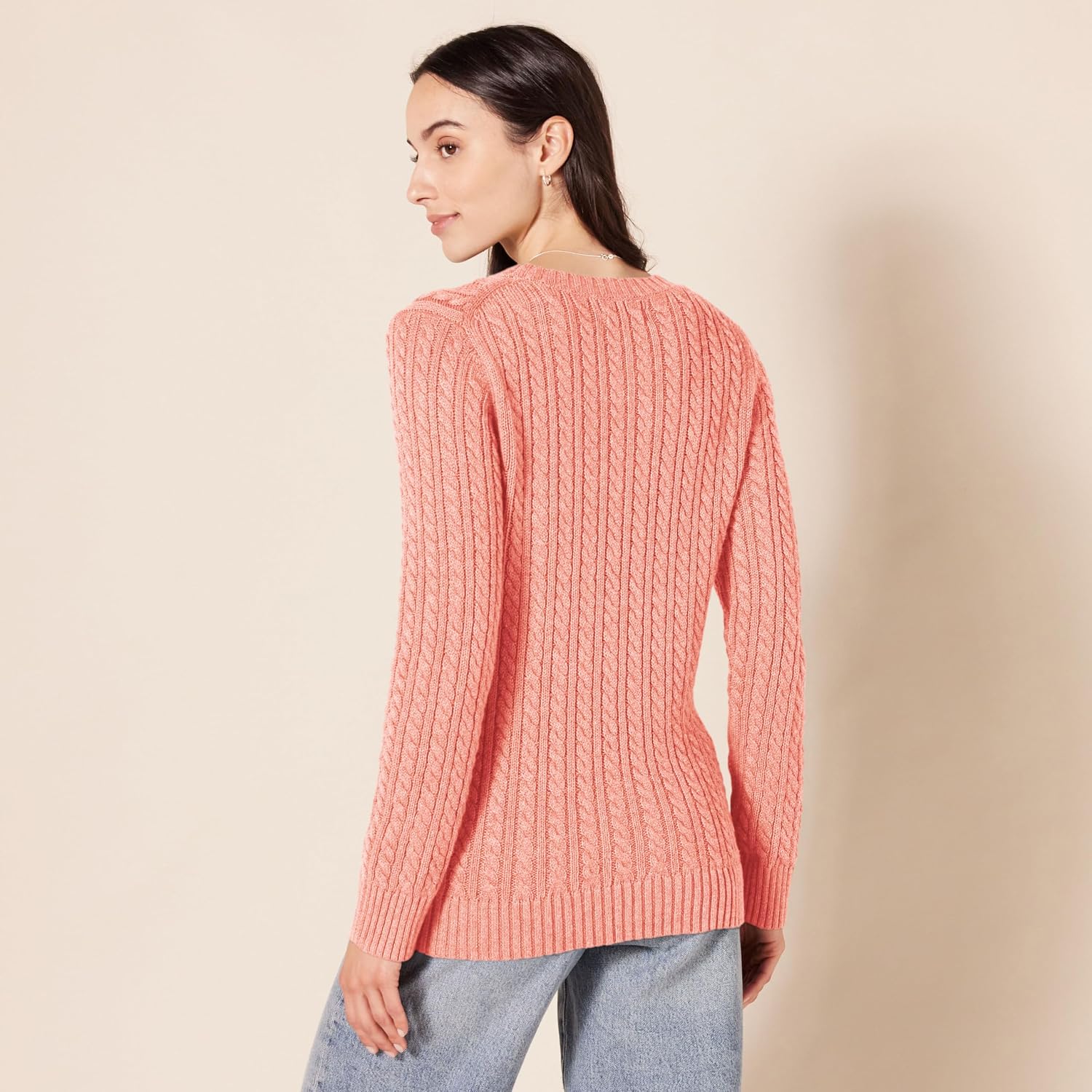 Detalle 2 de Amazon Essentials Pullover Fisherman Rundhalsausschnitt