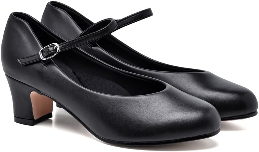 Thumbnail 3 de STELLE Character Shoes for Women – 2" Ankle Strap Dance Heels for Ballroom, Salsa, Latin, Flamenco