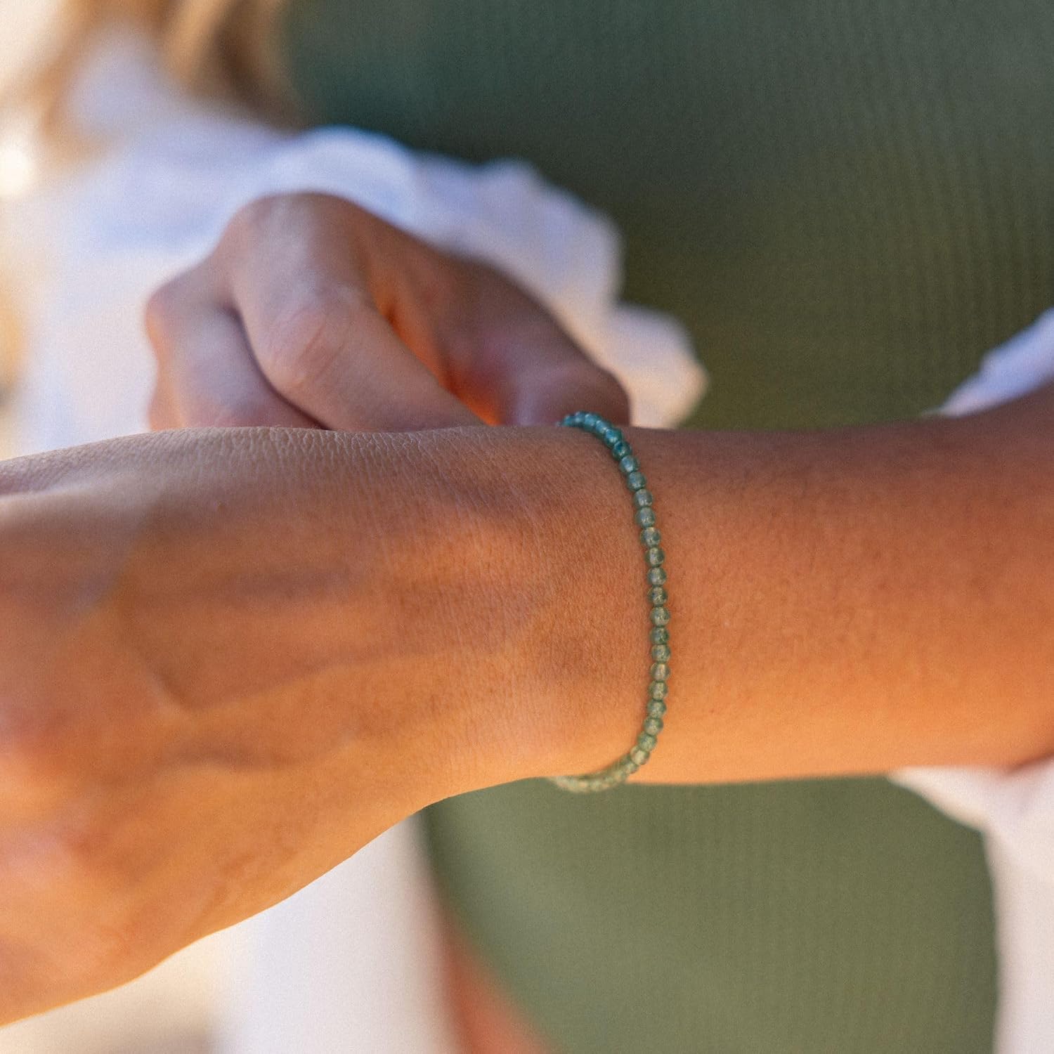 Detalle 2 de Purelei Bracciale avventurina 16–19 cm