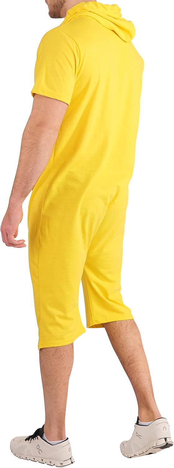 Thumbnail 2 de Gennadi Hoppe Herren Jumpsuit kurz – Overall Einteiler Jogger für den Sommer