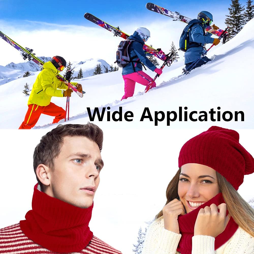 Thumbnail 5 de ehsbuy Fleece Neck Warmer Thermal Snoods