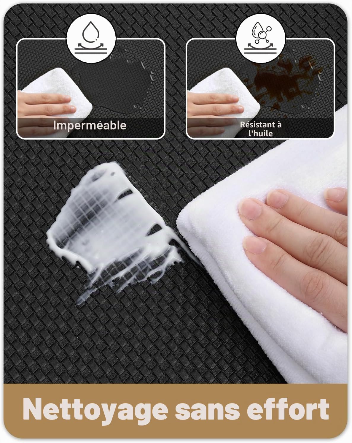 Thumbnail 5 de Tapis de Cuisine COLOR&GEOMETRY Antidérapant 60x180 cm – Confort et Nettoyage Facile