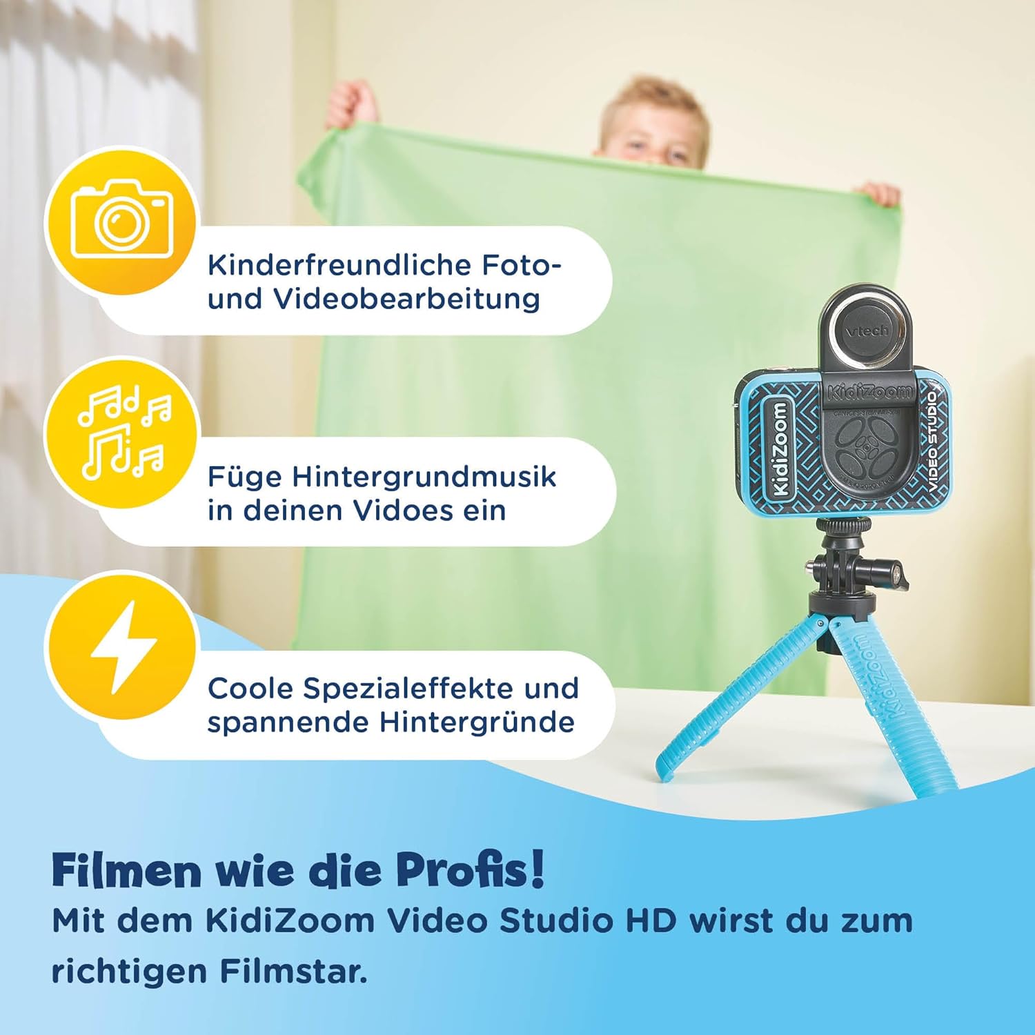 Detalle 2 de Vtech Kidizoom Video Studio HD Kinderkamera 🎥