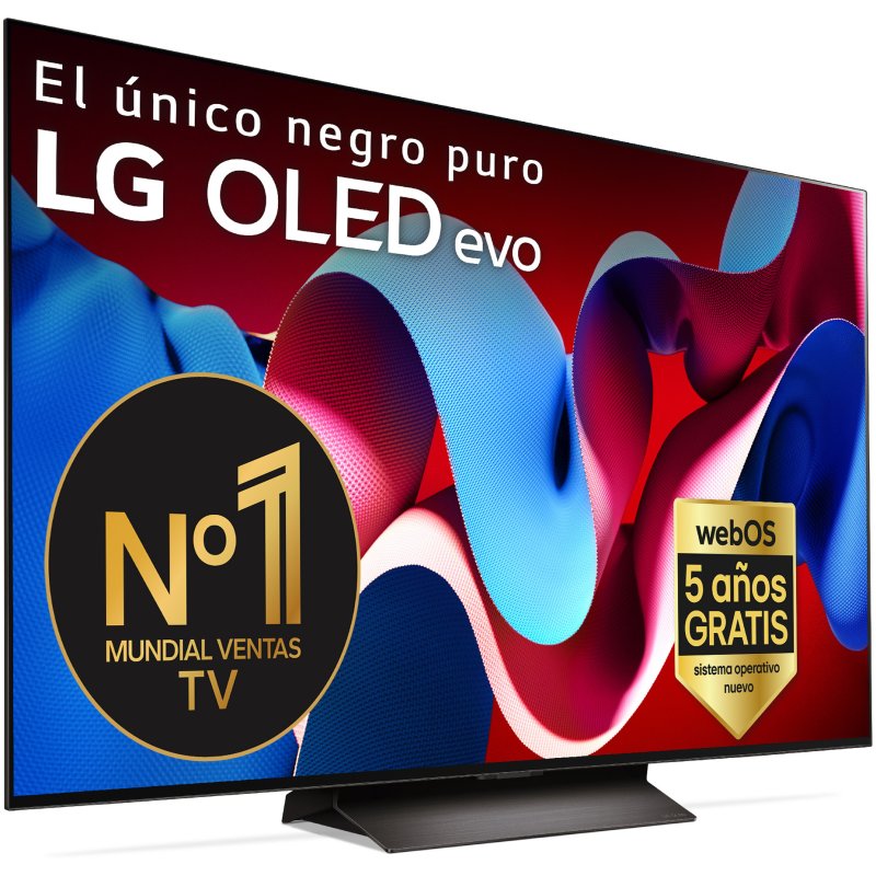 Imagen de LG OLED55C44LA: 55 pulgadas de OLED evo 4K con webOS24 y Dolby Atmos en OfertitasTOP