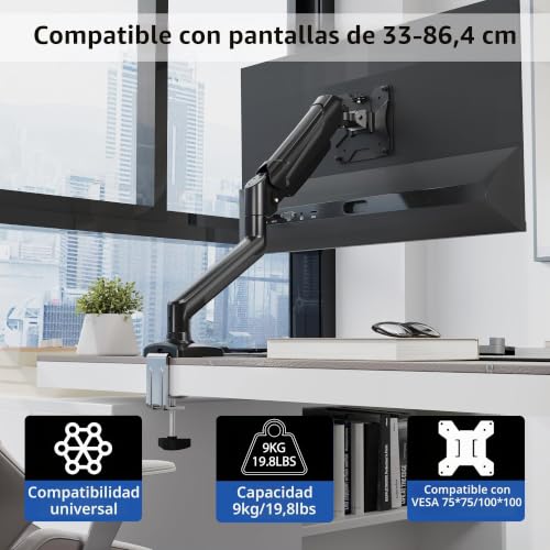 Detalle de BONTEC soporte para monitor de 13-32 pulgadas