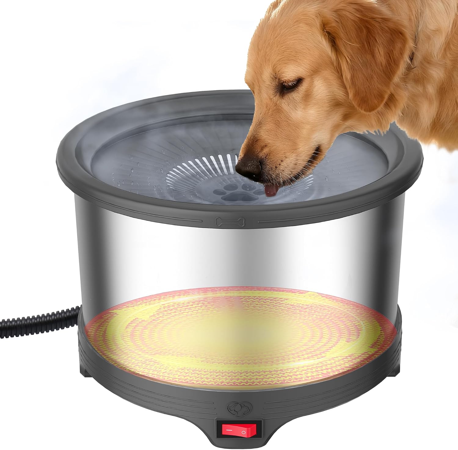 Detalle de Twinsing Heated Dog Water Bowl 6.5L