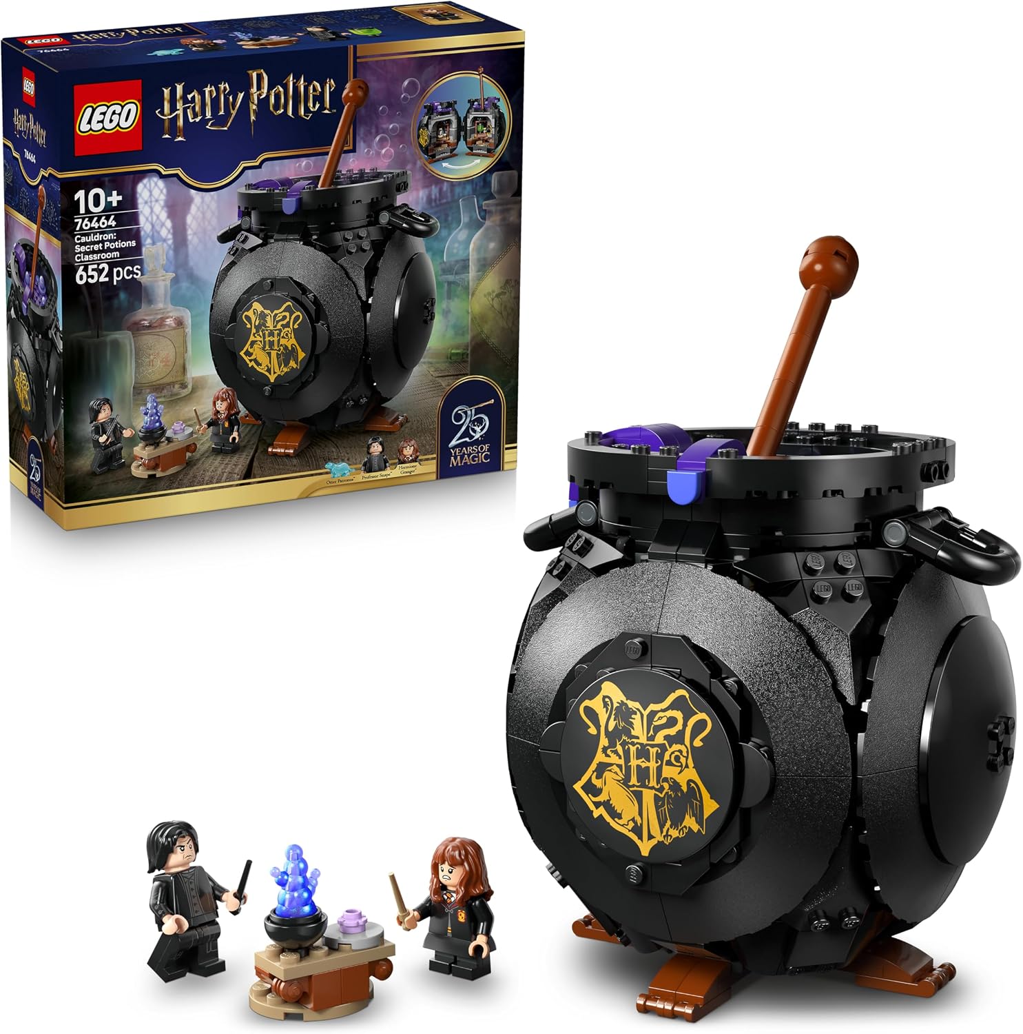Detalle de LEGO 76464 Kessel: Geheimes Zaubertrank-Klassenzimmer đź§©