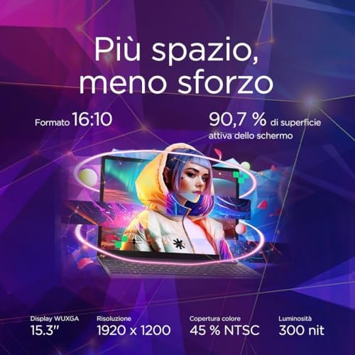 Thumbnail 7 de Lenovo IdeaPad Slim 3 Copilot+: 15" IPS, 16 GB LPDDR5X, 512 GB SSD e connettività WiFi 6E