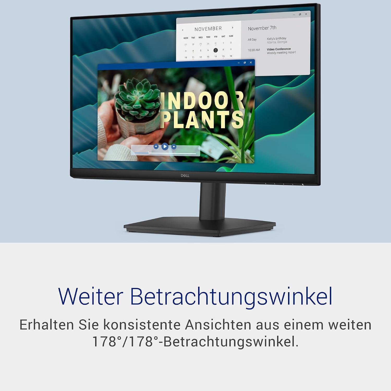 Detalle 2 de Dell SE2426HS: 23,8" IPS-Monitor mit 144 Hz für Alltag & Gaming
