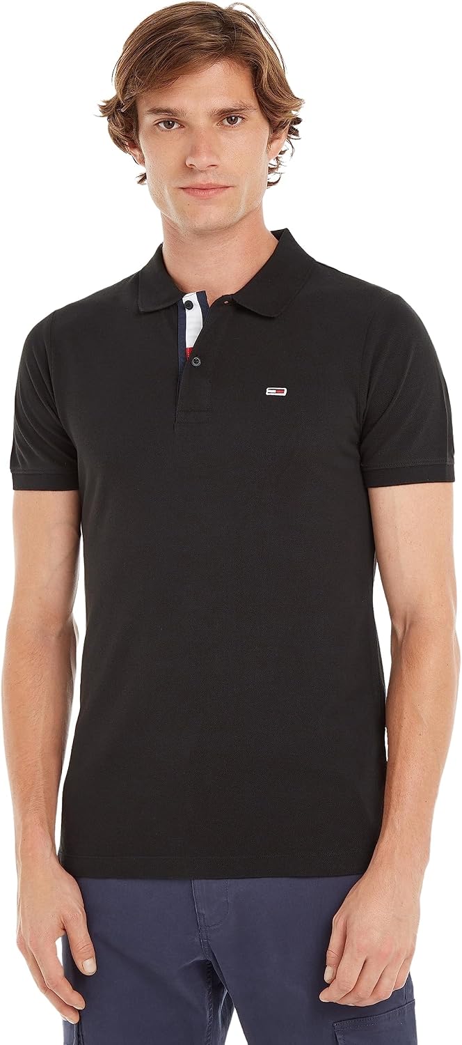 Thumbnail 6 de Tommy Jeans Herren Poloshirt Kurzarm Slim Fit – zeitloser Klassiker in 100% Baumwolle