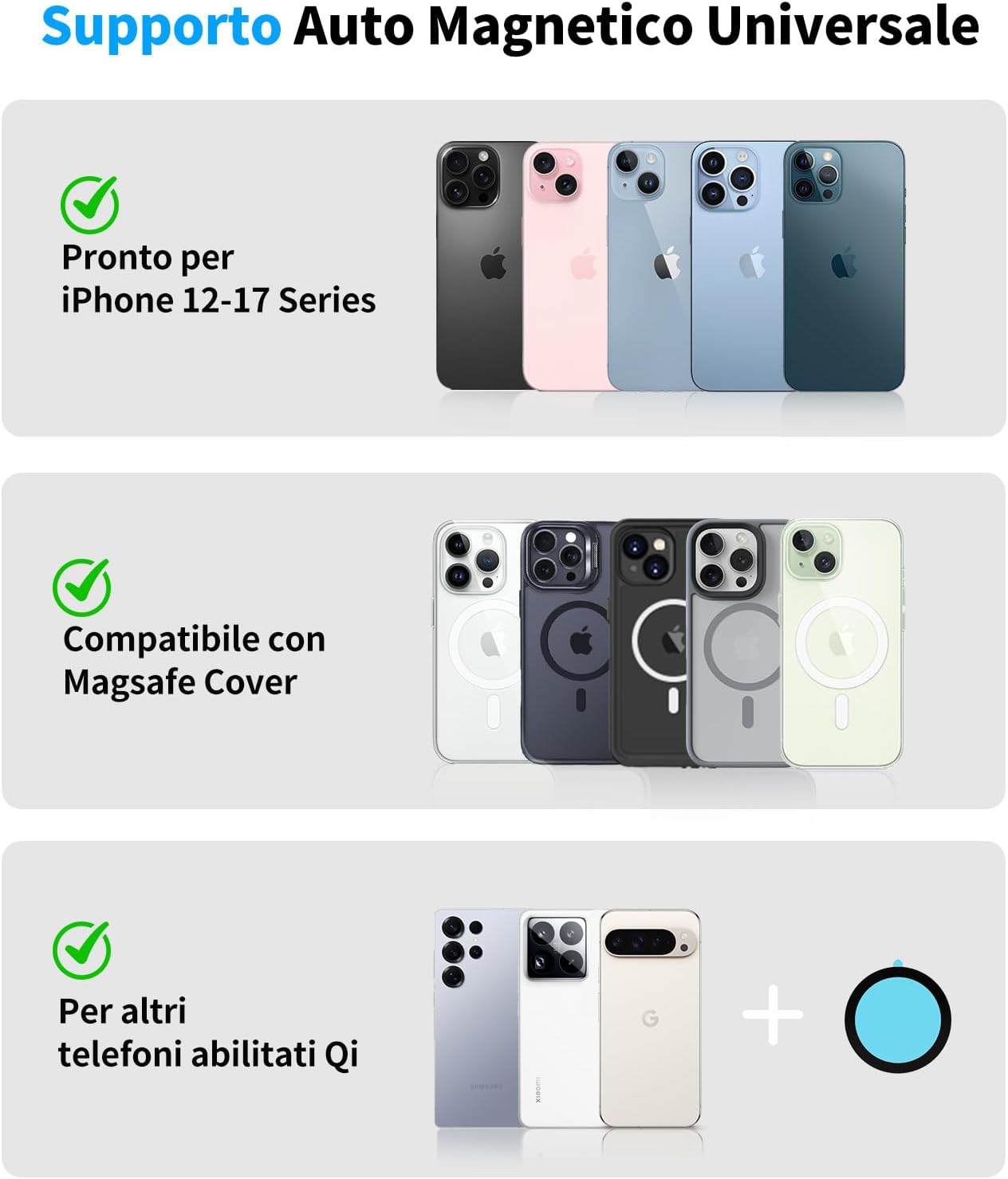 Thumbnail 6 de Beeasy Caricatore Wireless MagSafe 15W