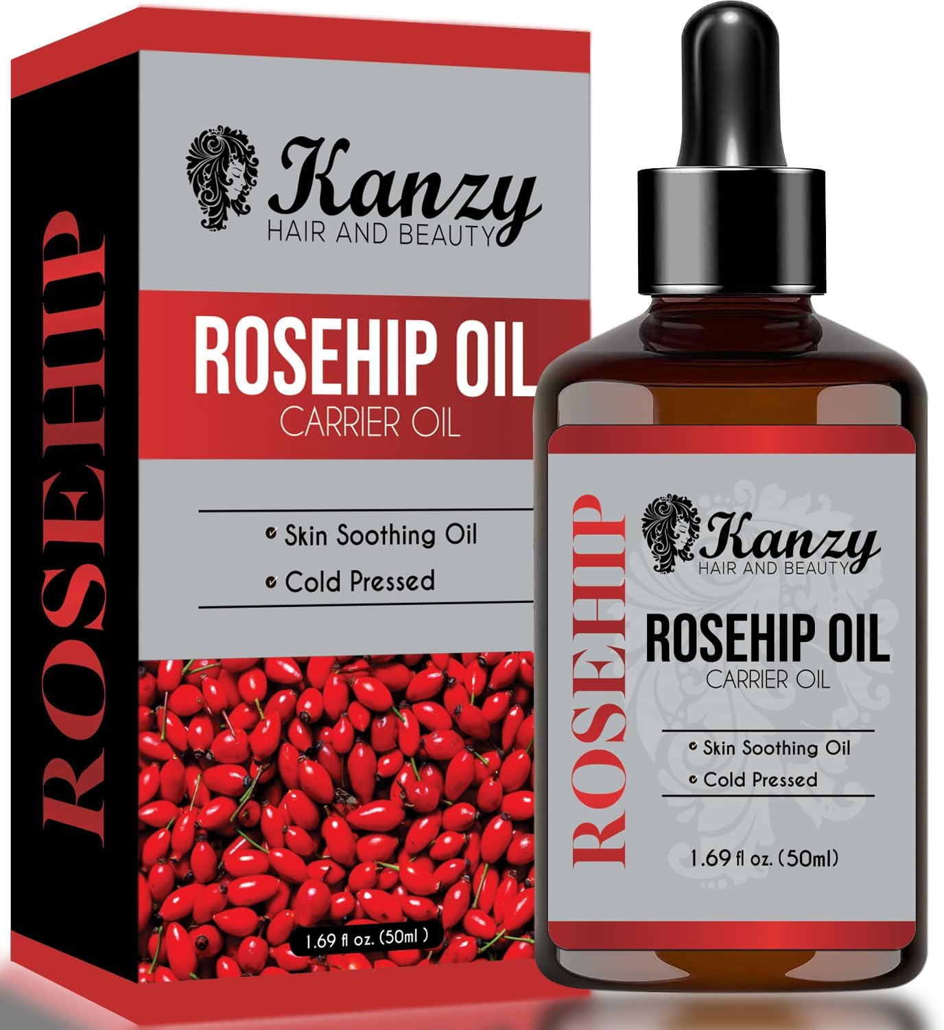 Detalle de Kanzy Rosehip Oil 50ml for Face