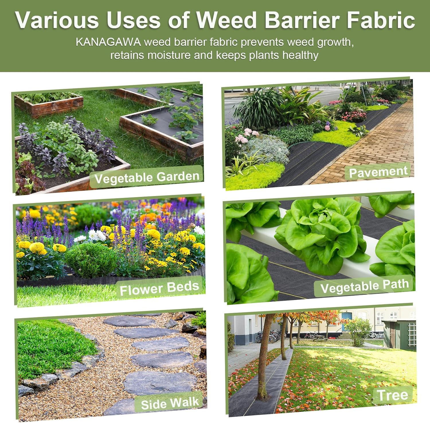 Thumbnail 6 de KANAGAWA Weed Barrier Fabric 6 oz