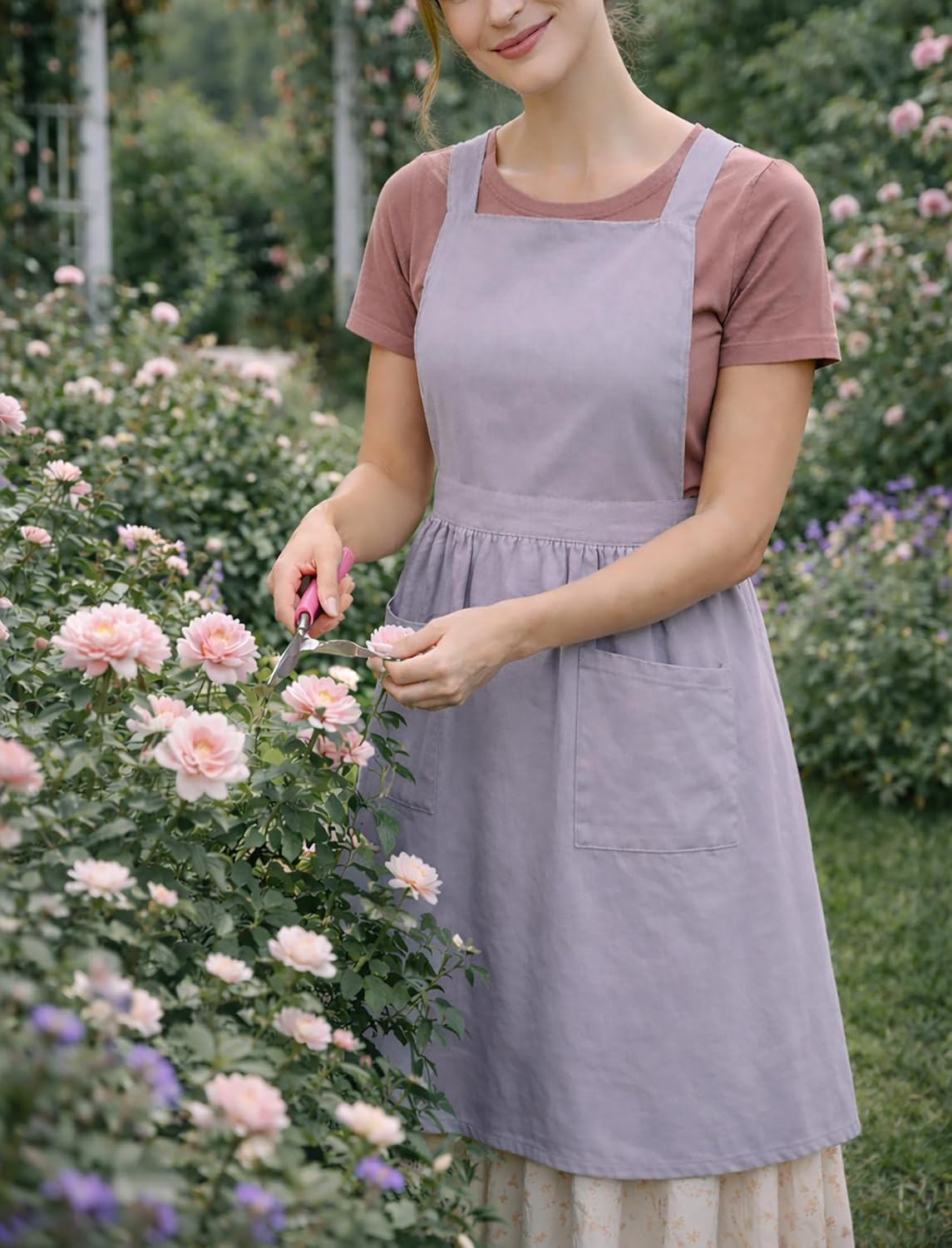 Detalle de Pinknoke Pinafore Apron with Two Pockets