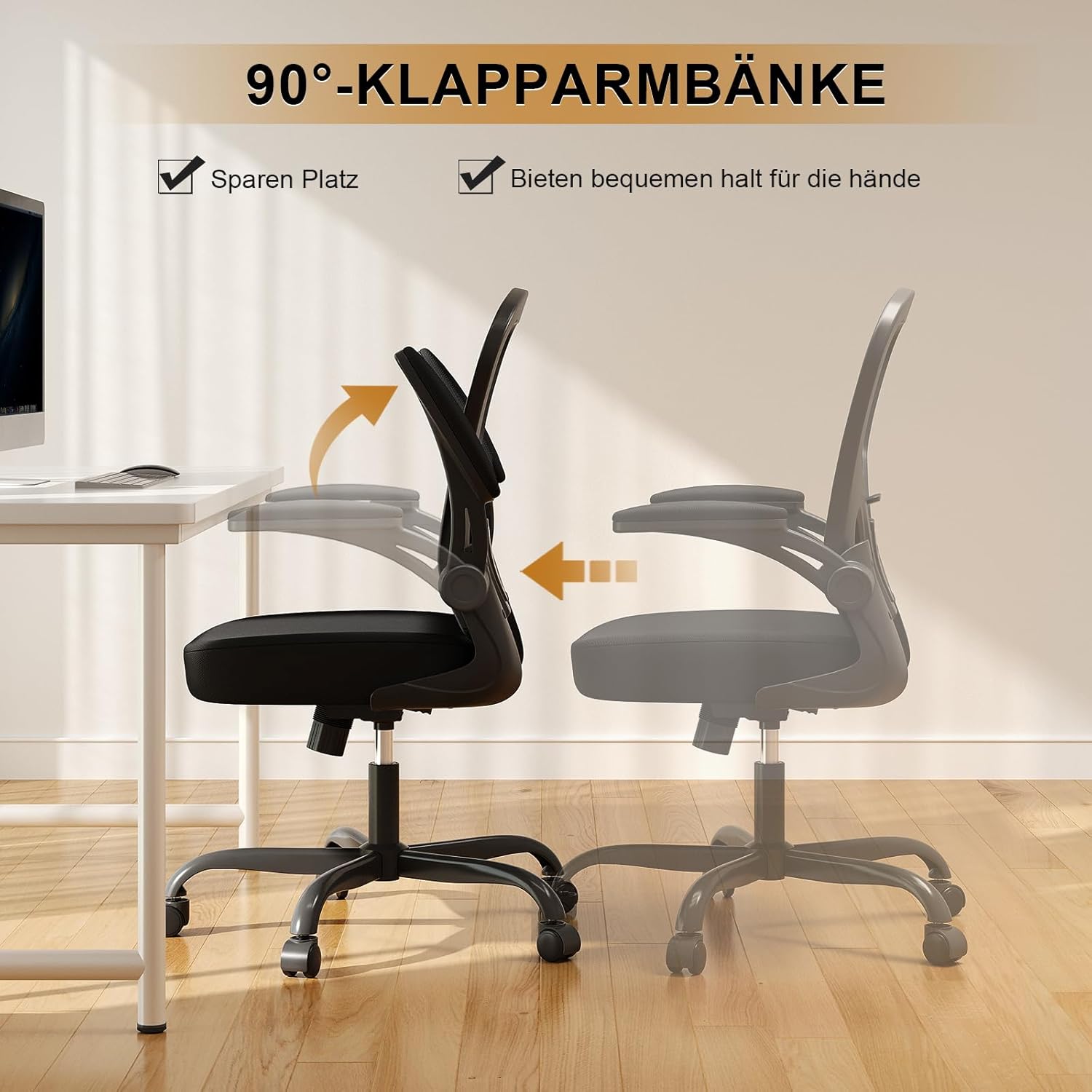 Thumbnail 4 de Synorla Bürostuhl Ergonomisch 150 kg 💺
