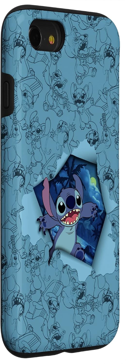 Thumbnail 2 de Custodia iPhone SE 7 8 Lilo & Stitch Tropical Breakout