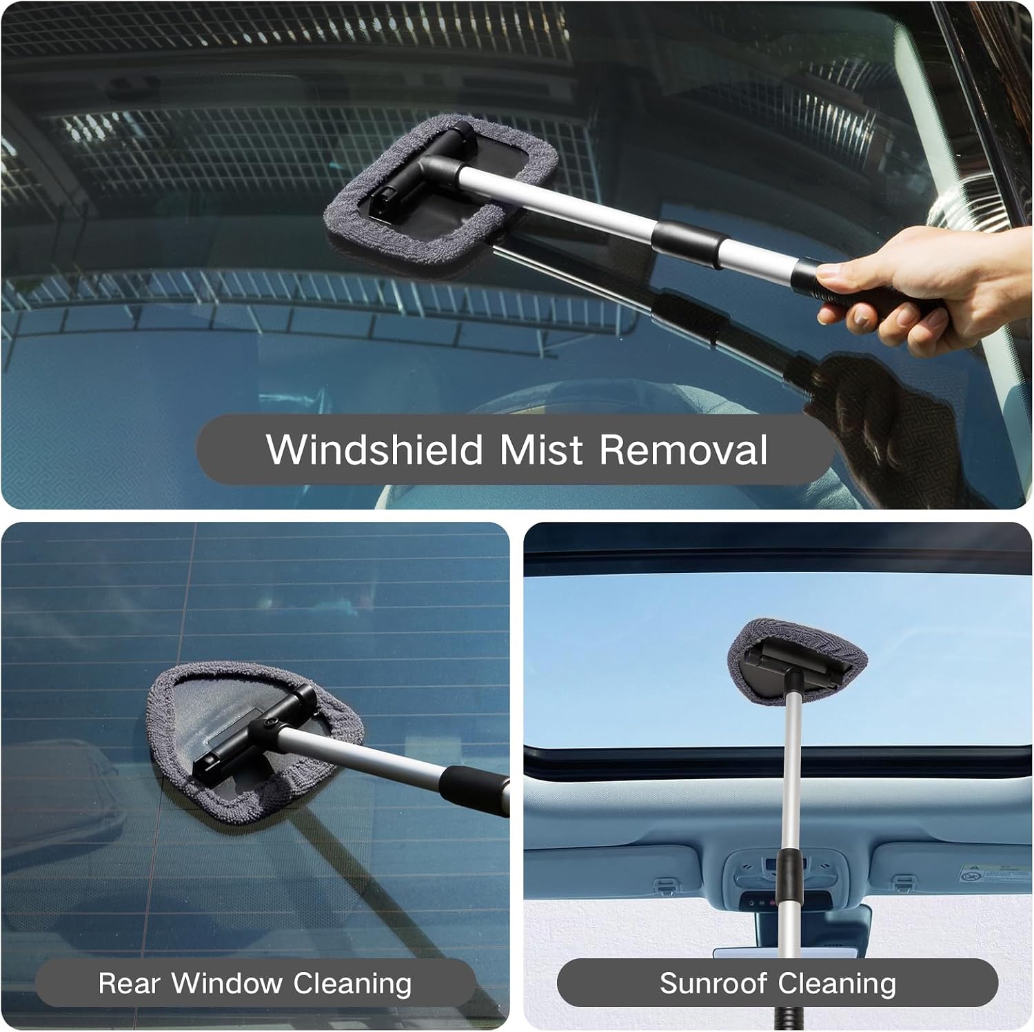 Thumbnail 1 de Qydipclin Windshield Cleaner Kit 10pcs with 4 Pads